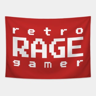 "RETRO RAGE Gamer" Tapestry