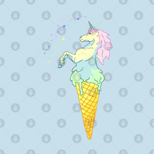 unicorn ice cream by FandomizedRose