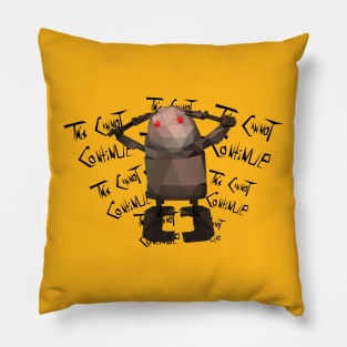 This Cannot Continue - NieR Robot Pillow