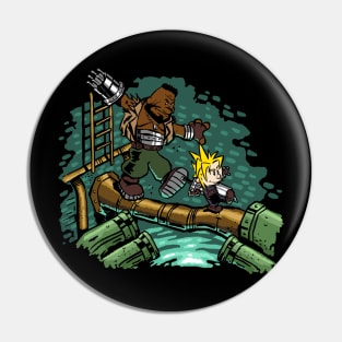 Barret and Cloud Pin