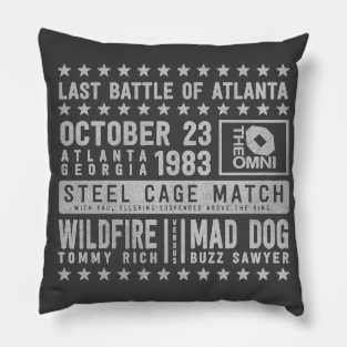 Last Battle Of Atlanta Pillow