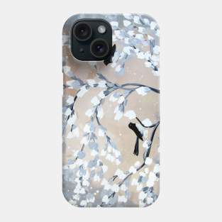 Grey and Creme Phone Case