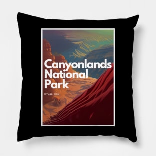 Canyonlands National Park hike Utah United States Pillow