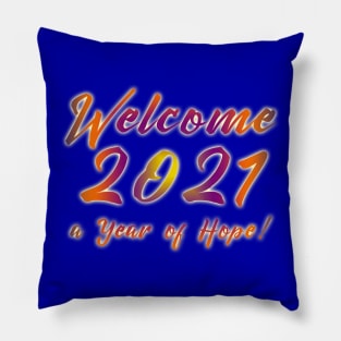 Happy New Year 2021 Pillow