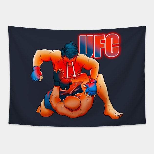 ufc Tapestry by vanpaul54