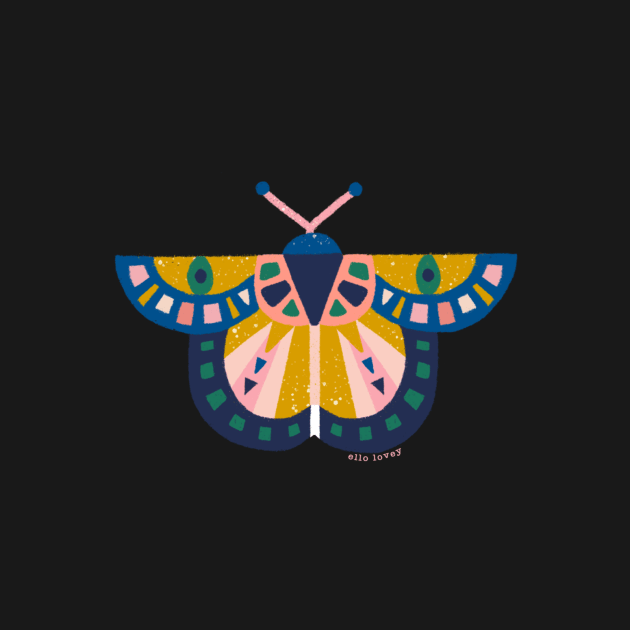 Mosaic Butterfly by ellolovey