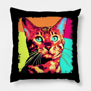 Toyger Pop Art - Cat Lover Gift Pillow