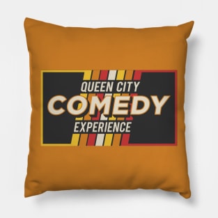 Queen City Comedy Experience Throwback Pillow