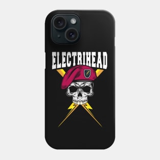 Electrihead : Tesla EV : Electric Engineer i Phone Case