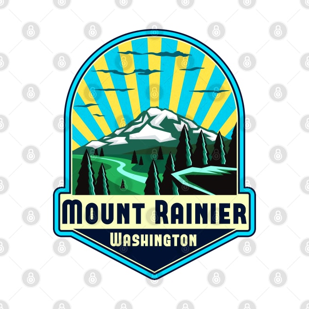 Mount Rainier National Park Washington WA by heybert00