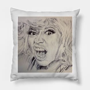 YIKES in Ink Pen Pillow