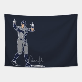 Aaron Judge Superstar Pose Tapestry