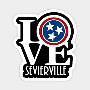 LOVE Sevierville Tennessee Magnet