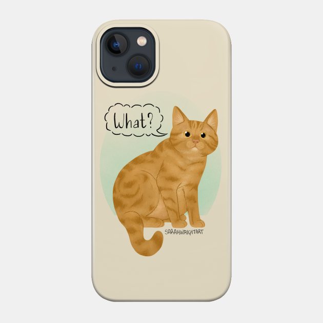 Defensive Kitty - Kitty - Phone Case