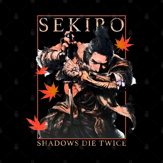 Sekiro Samurai Video Game Fan by IndieTeeshirt