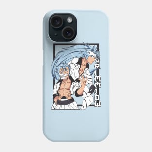 Blue Haired Menace Grimmjow bleach Fanart Phone Case