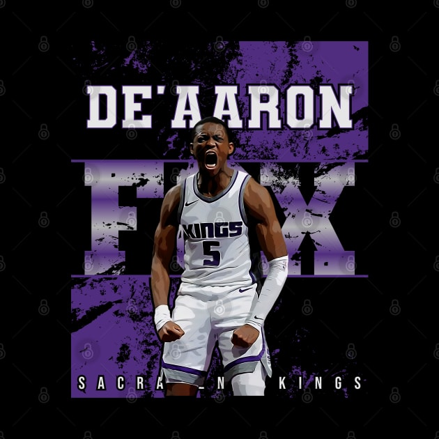 De'aaron fox || Basketball by Aloenalone