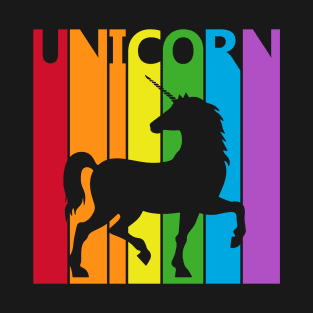 Cute Animal Rainbow Unicorn T-Shirt