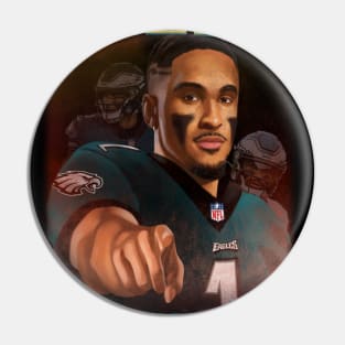 Jalen Hurts NFL Pin