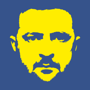 Zelensky - Ukrainian Freedom Portrait (print on blue only!) T-Shirt