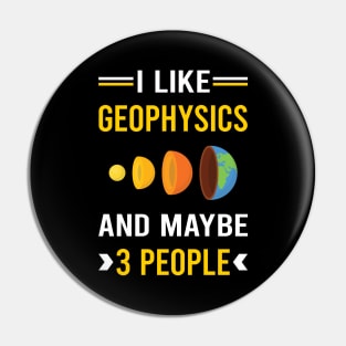 3 People Geophysics Geophysicist Pin