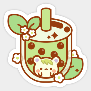 Cute Boba Cup Sticker for Sale by dylacha