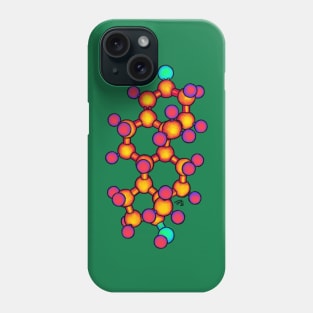 Testosterone: The Hormone, The Molecule Phone Case