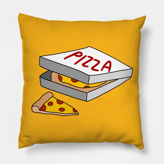 Box Full of Pizza Pillow by saradaboru