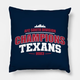 AFC SOUTH Champs Texans Pillow