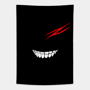 Gatsu Demon Armor Smile Tapestry