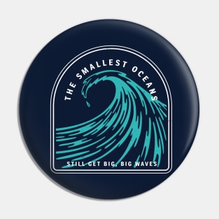 The smallest oceans still get big big waves Pin