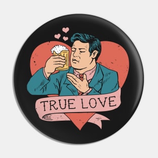 Love at Beer Sight Pin
