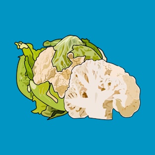 Cauliflower cartoon illustration T-Shirt