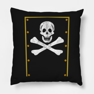 Jolly Roger Space Pirate Version 2 Pillow