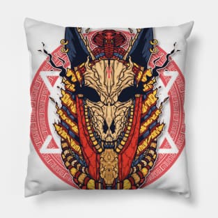 Anubis Skull Mask Pillow