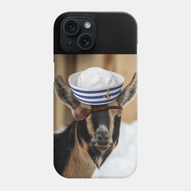 Goaty Pirate Phone Case by rturnbow