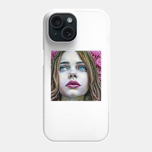 Pretty blue eyes Phone Case