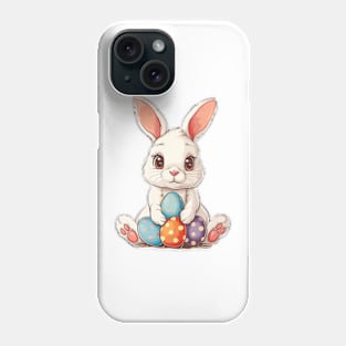 Retro Cute Easter Bunny Phone Case