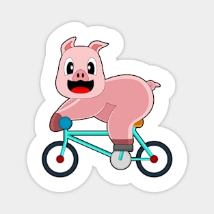 Pig Bicycle Magnet