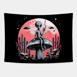 Extraterrestrial Dreamscape Tapestry