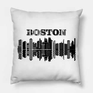 Boston Skyline Pillow