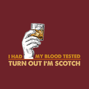 Single Malt Scotch Drinker T-shirt Scotch Whiskey Lovers T-shirts and Gifts T-Shirt