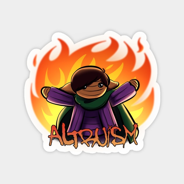 Hamid - "Altruism" Magnet by Rusty Quill