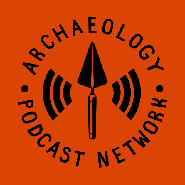 APN Black Logo by Archaeology Podcast Network