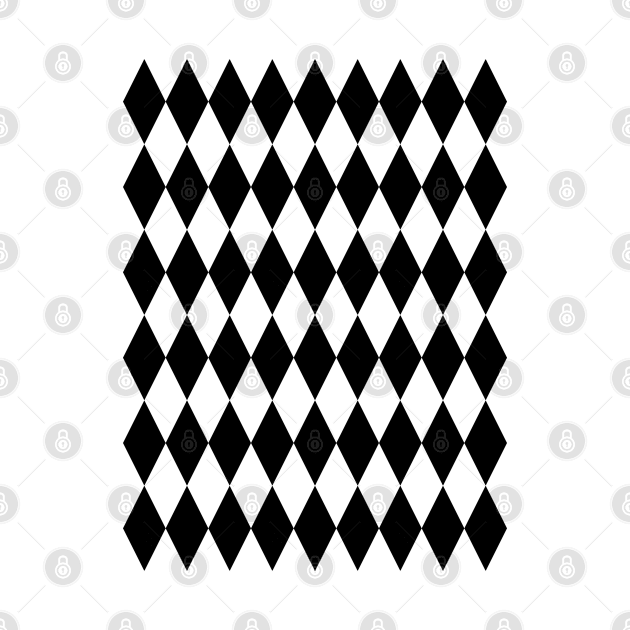 Black Diamond Pattern by craftydesigns