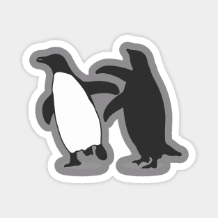 Slapping penguins Magnet