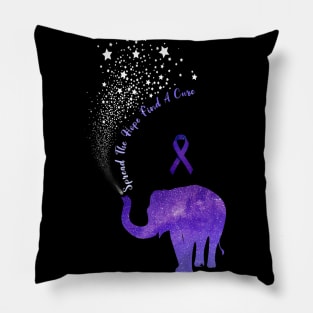 Alzheimer Awareness Spread The Hope Find A Cure Gift Pillow