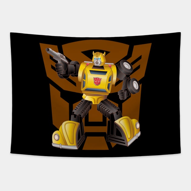 Transformers Autobot Bumblebee Tapestry by MiTs