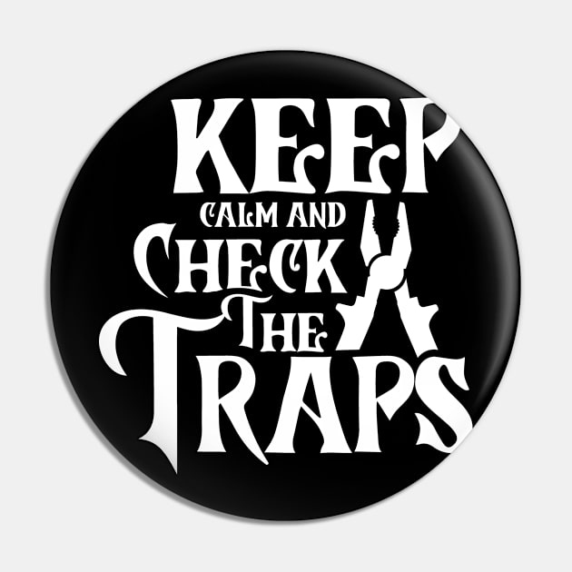 Trapper Set Traps Trap Trapping Team Pin by dr3shirts