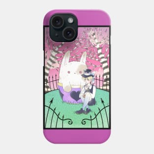 Rabbit in the Teacup Phone Case